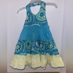 Blueberi Boulevard Halter Top Dress Toddler Size 2T
